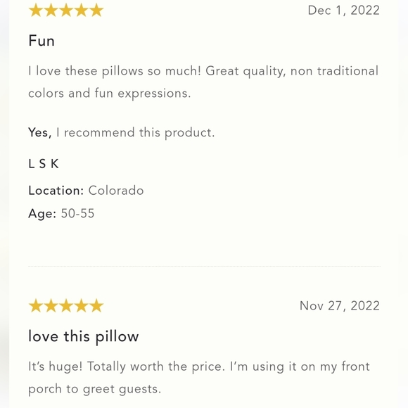 Anthropologie Season's Greetings Hooked Pillow- multi-colored - Picture 12 of 13